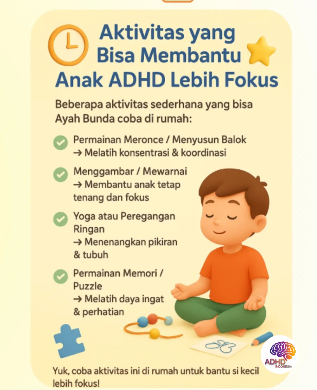 Pendekatan Edukatif yang Tepat untuk Anak ADHD di Kabupaten Tegal