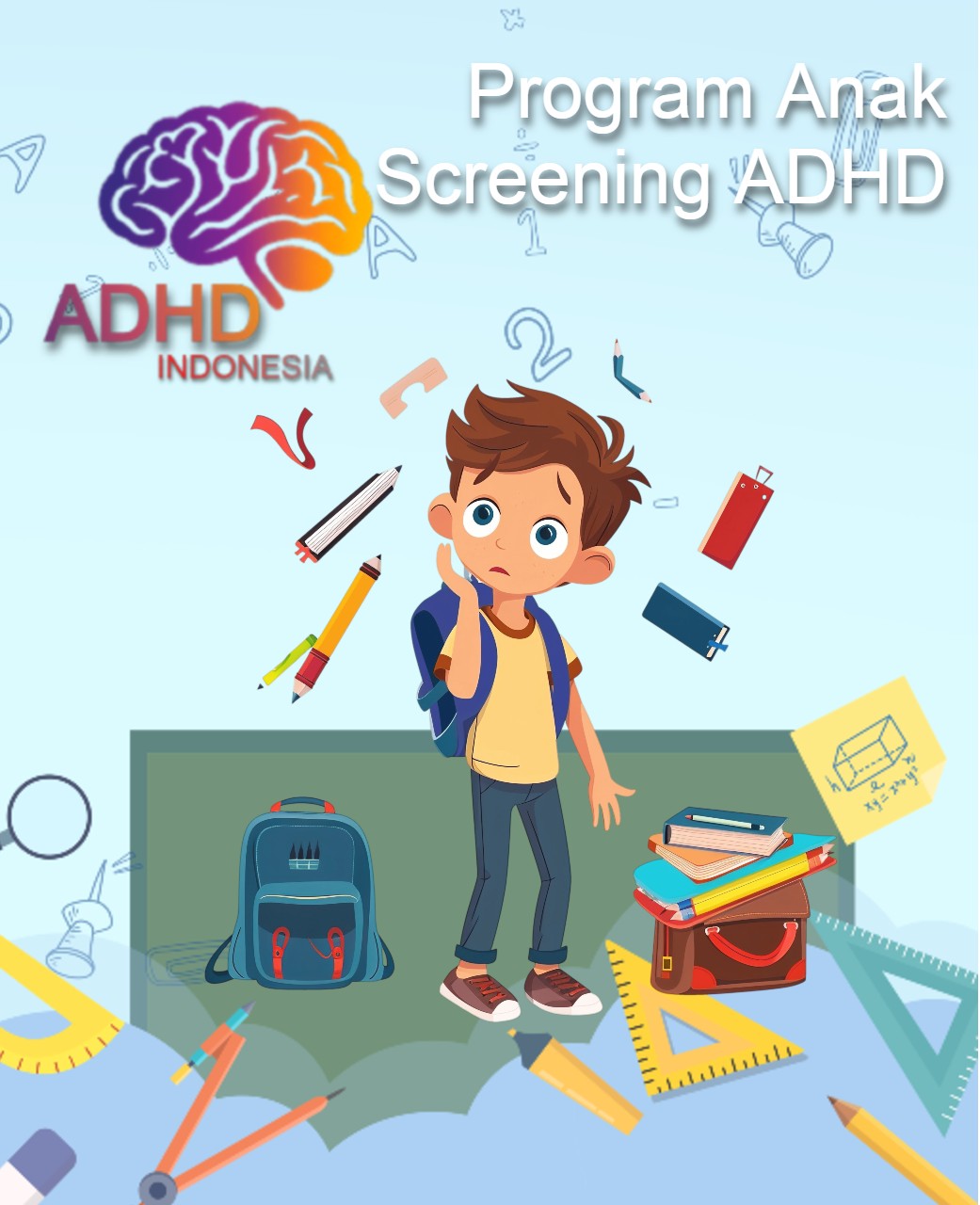 Program ADHD Indonesia Kabupaten Tegal Screening ADHD Non-Diagnostik